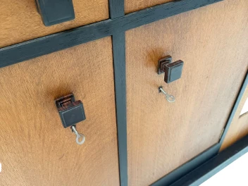 Oak Modernist Art Deco Sideboard or Credenza by Cor Alons, 1927